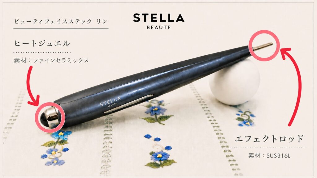 ステラボーテリン　名称と素材の説明
