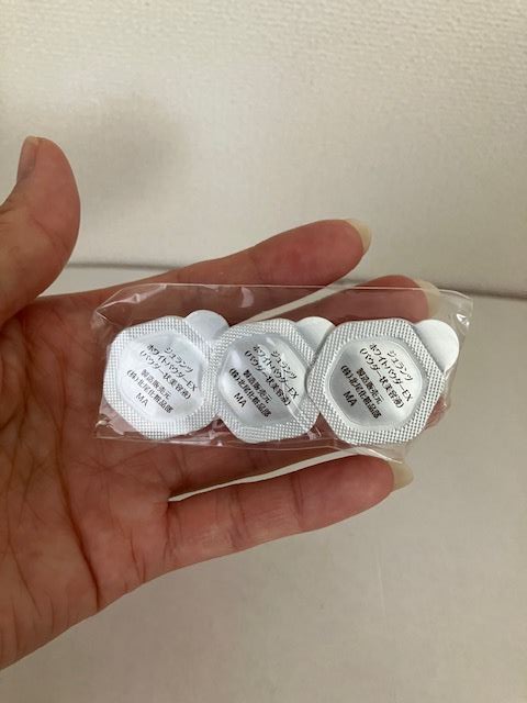 ホワイトパウダーEX 3個入り 1個 約0.2g